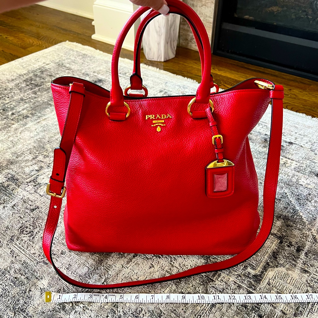 Prada - Ladies Handbag - Red
